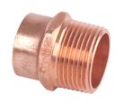 Conector rosca exterior 3/8 cobre