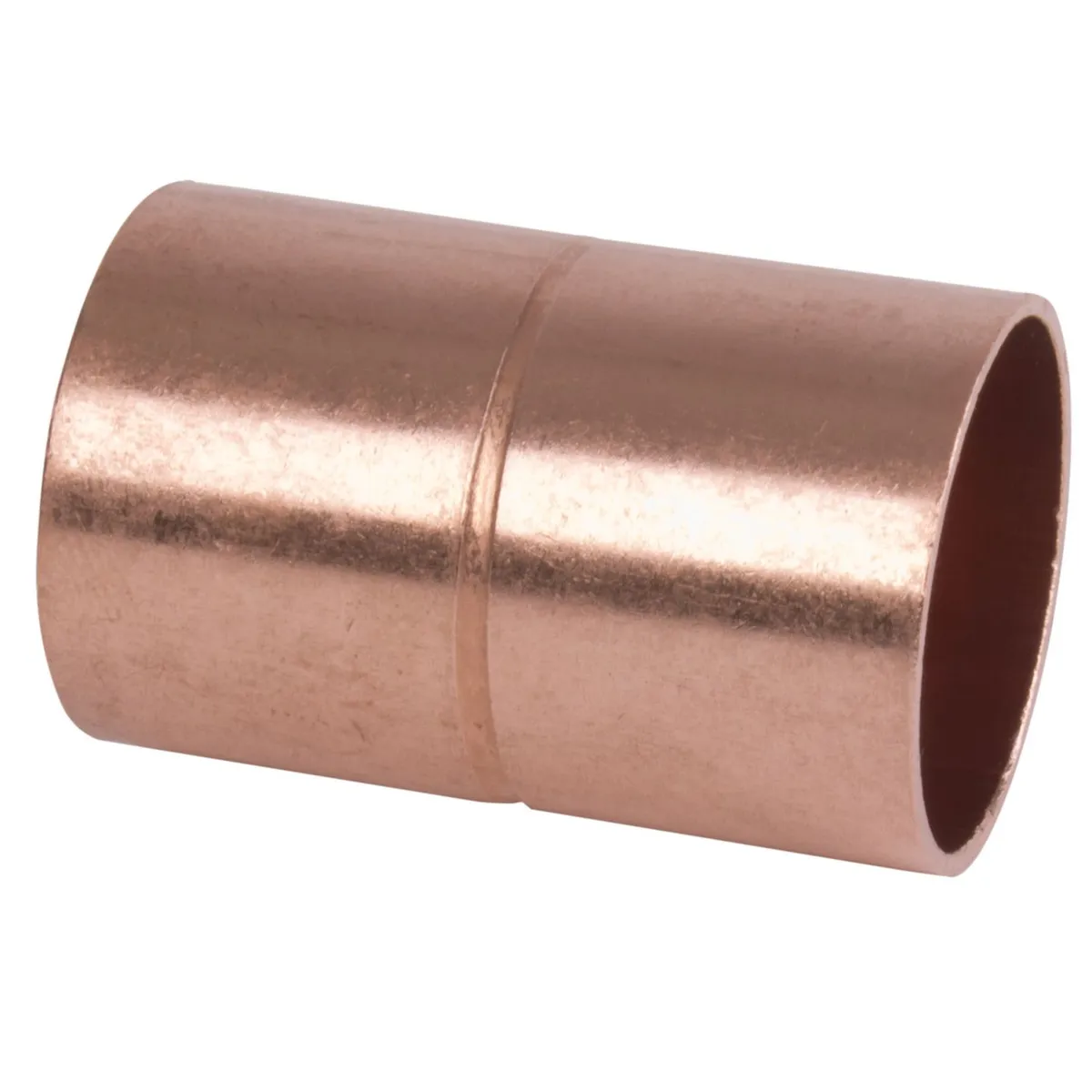 Iusa - Cople con Ranura 1 1/4" Cobre