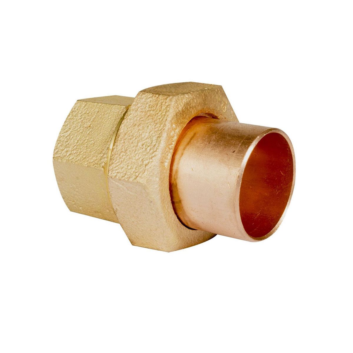 Tuerca Unión 1 1/4" Cobre, marca Iusa - Foto Principal