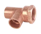 Tee rosca lateral 1 cobre