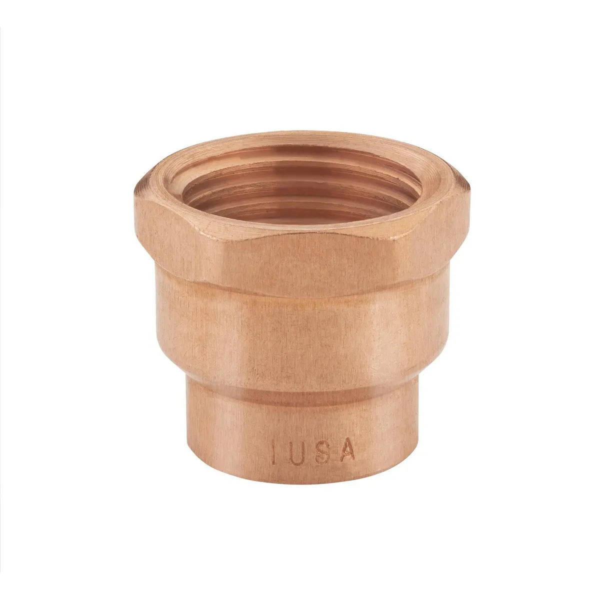Iusa - Conector Rosca Interior 1 1/2" Cobre