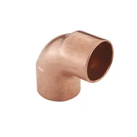 Codo 90° 3/8" Cobre