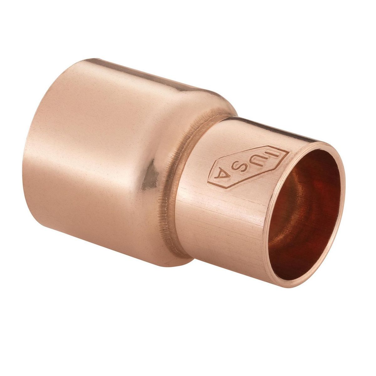 Reduccion Bushing 3/4 X 1/2" Cobre, marca Iusa - Foto 2