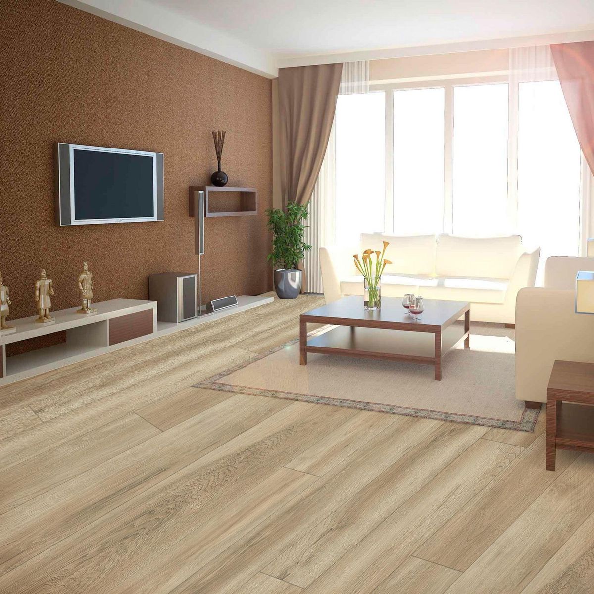 Piso Vinilico 2 mm Urbana Amsterdam 15.24 x 91.44 cm Mate 5.017 m2, marca La Nueva Avenida - Foto 2
