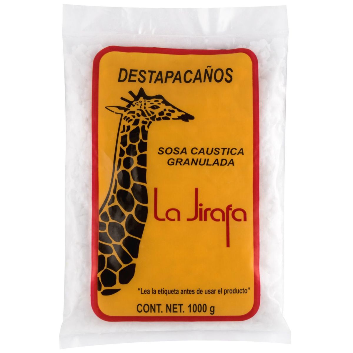 Sosa caústica en escamas 1 kg, marca Laboratorios F & V - Foto Principal