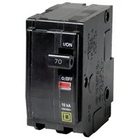 Interruptor Termomagnético Enchufable 2 Polos 70 A