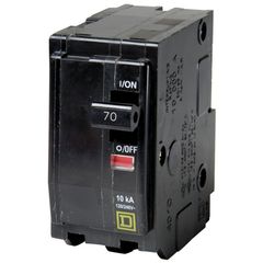 Interruptor Termomagnético Enchufable 2 Polos 70 A