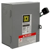 Interruptor de seguridad 3 polos 30 A ligero