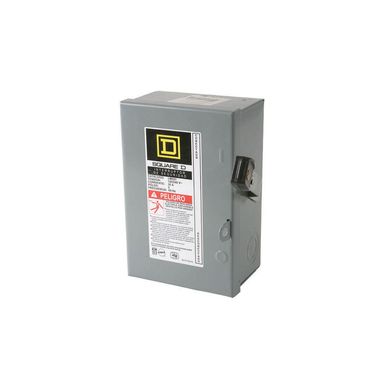 Interruptor de seguridad 2 polos 30 A ligero