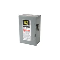 Interruptor de seguridad 2 polos 30 A ligero