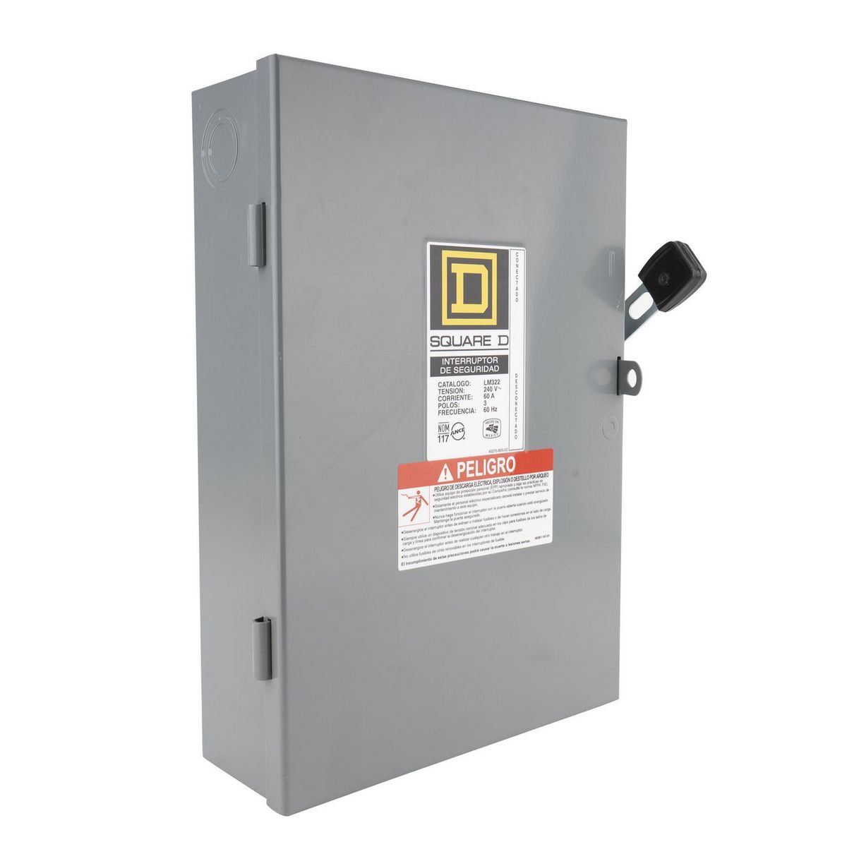 Schneider Electric - Interruptor de seguridad 3 polos 60 A ligero