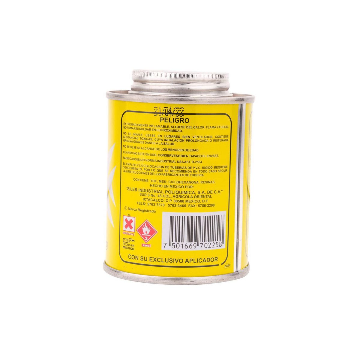 Siler - Pegamento PVC Transparente 230 gr