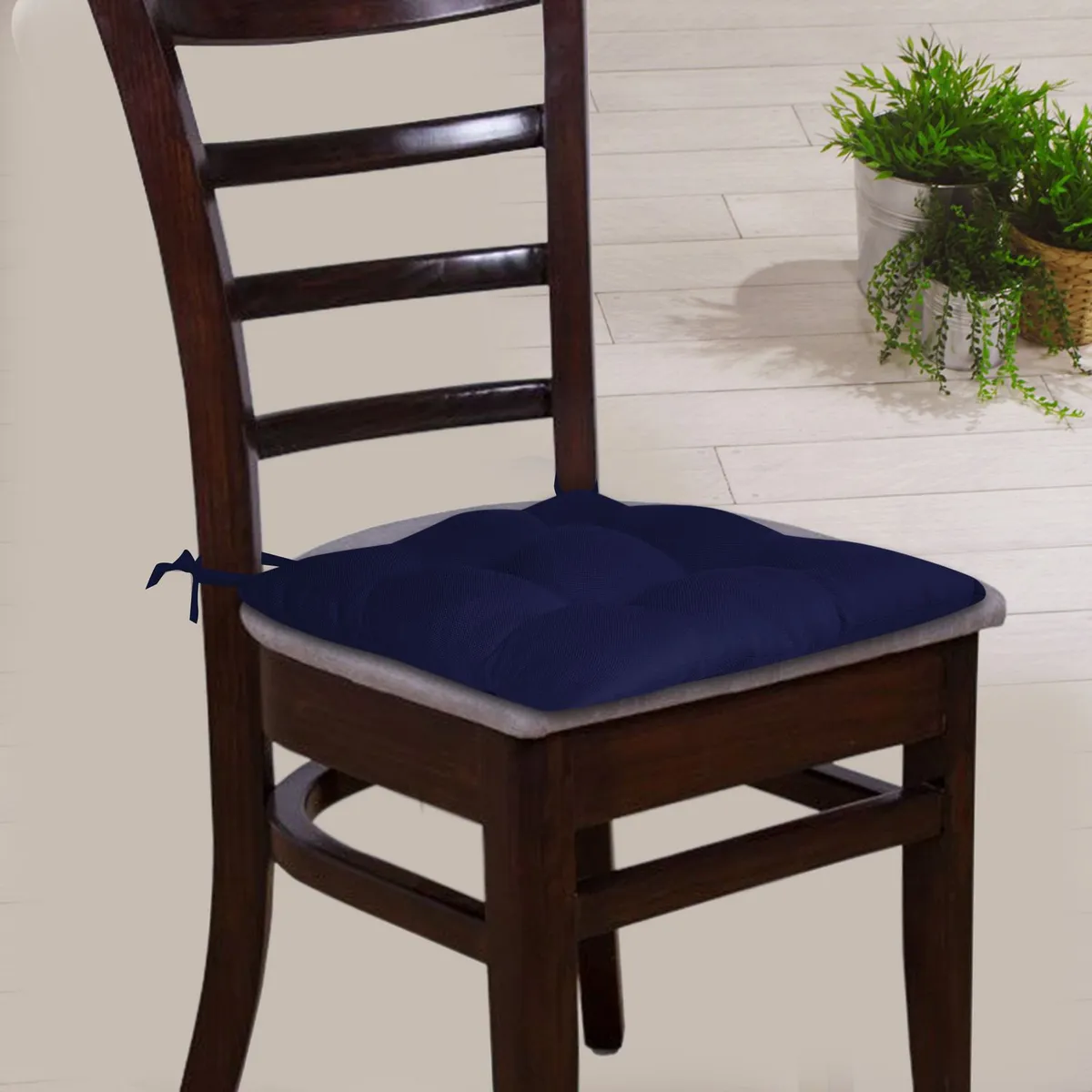 Just Home Collection - Cojín Decorativo Repelente para Silla 43 x 43 cm