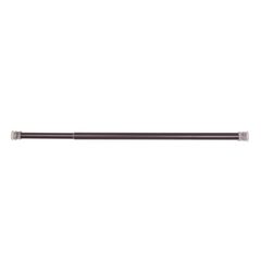 Cortinero de baño extensible 105x183 cm chocolate