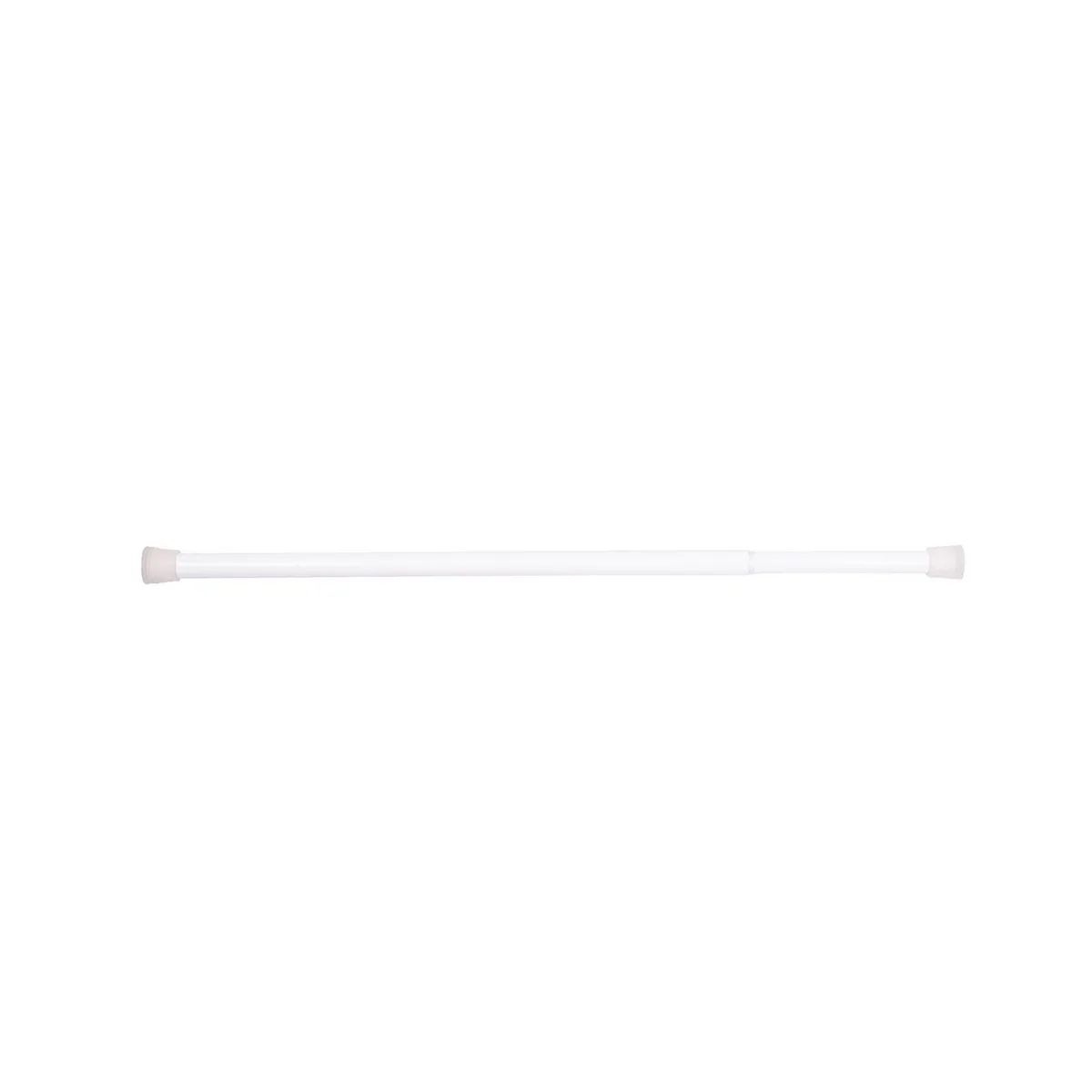 Cortinero de baño extensible 73x110 cm blanco, marca Just Home Collection - Foto Principal