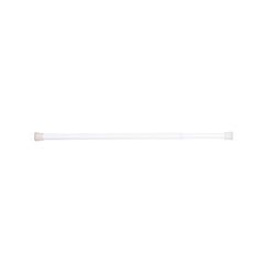 Cortinero de baño extensible 73x110 cm blanco