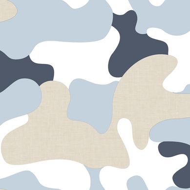 Papel tapiz Favola Camuflaje de 53 cm x 1000 m Multicolor