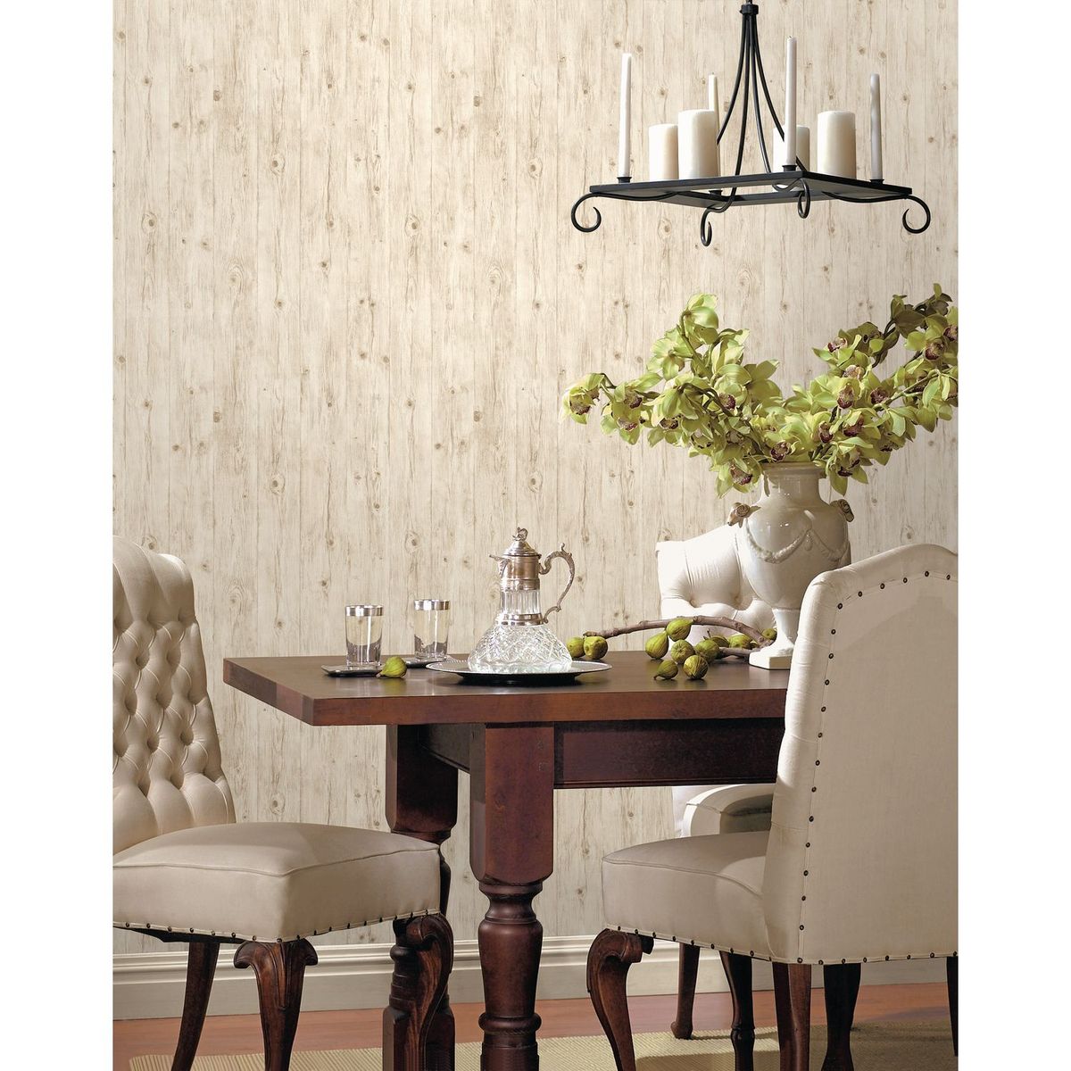 Papel tapiz Ilusions2 Madera de 53 cm x 10 m Beige, marca Norwall - Foto 2
