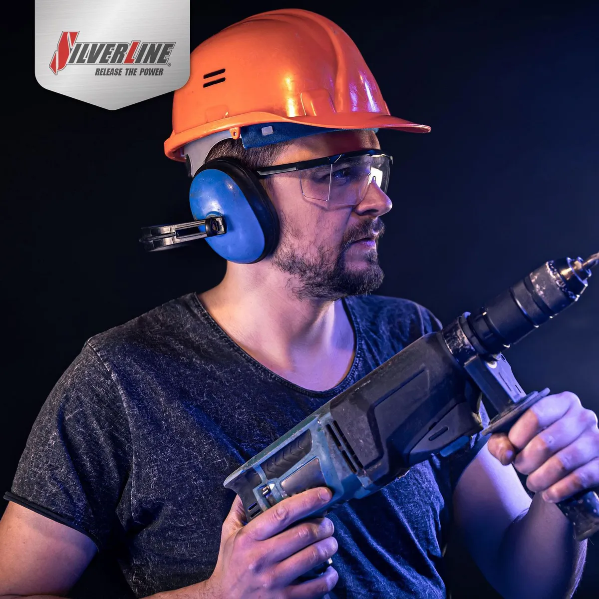 Silverline - Lentes de Seguridad Antirayadura Protección Uv