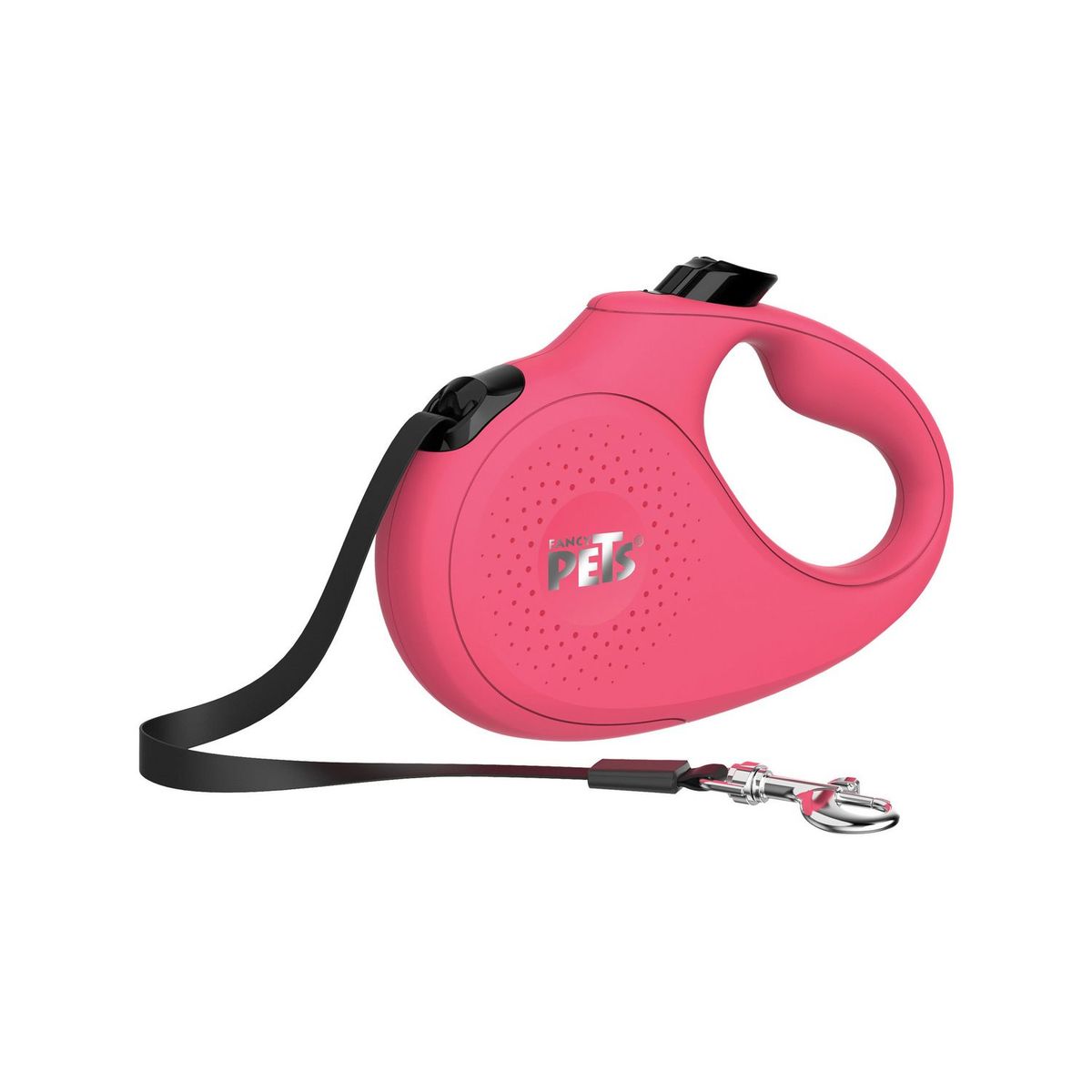 Correa retráctil 5 m mediana rosa, marca Fancy Pets - Foto Principal