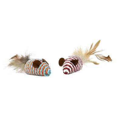 Juguete Eco para Gato 2 Piezas Ratones