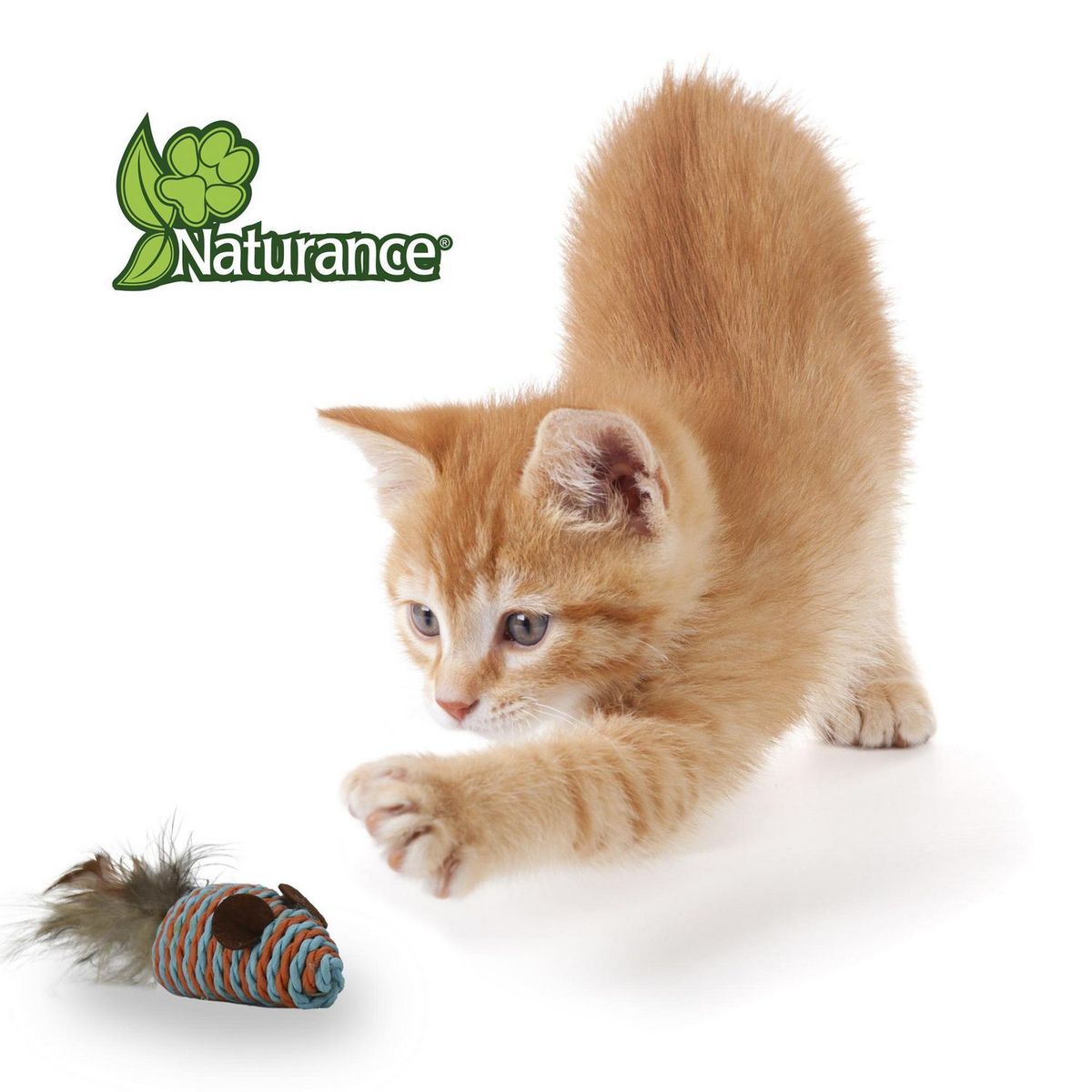 Fancy Pets - Juguete Eco para Gato 2 Piezas Ratones