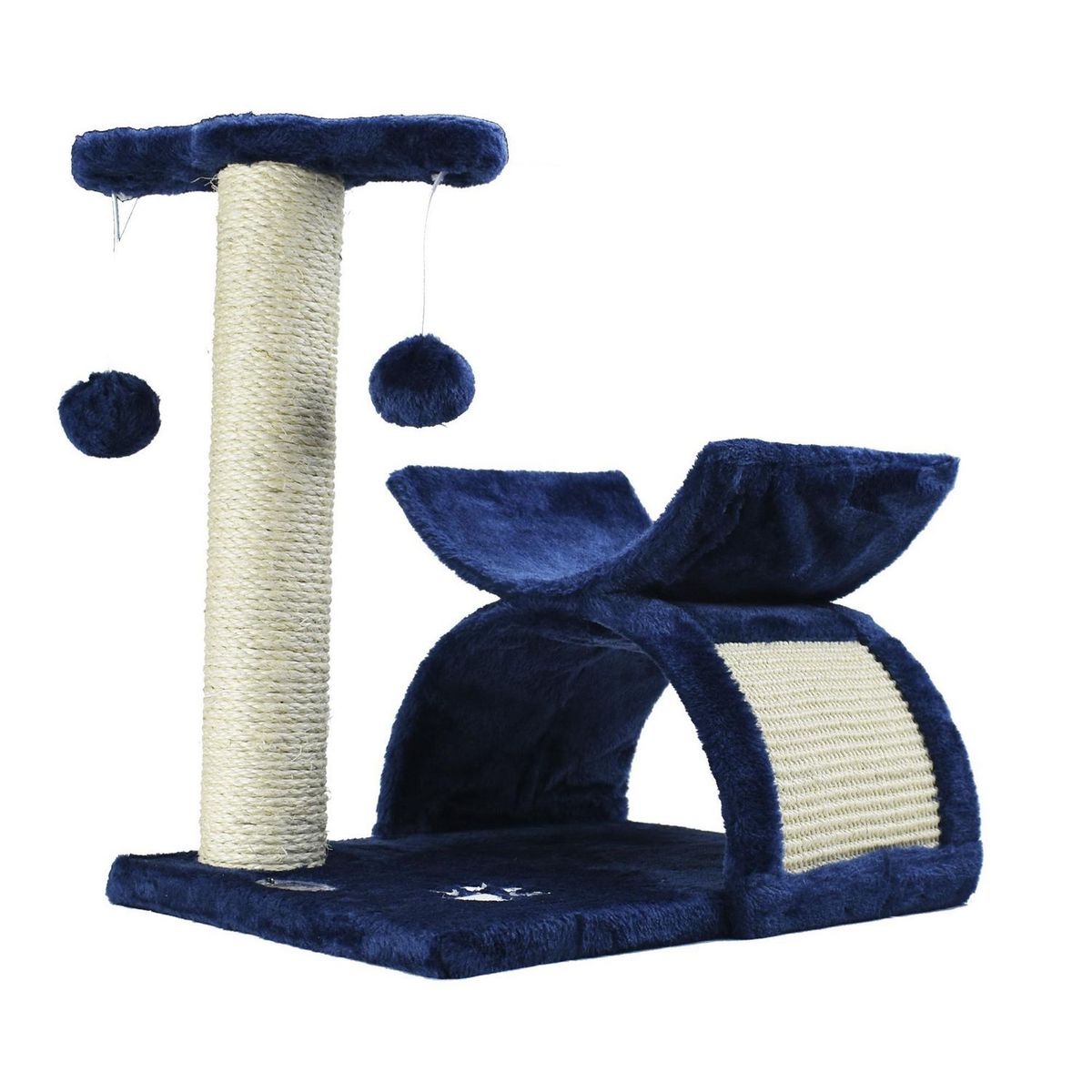 Fancy Pets - Mueble para gato con rascador 45 cm