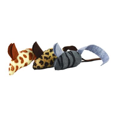 Juguete para gato 3 piezas ratones