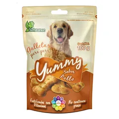Galletas para mascota pollo 100 gr