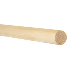 Cortinero de madera 1"x150 cm natural