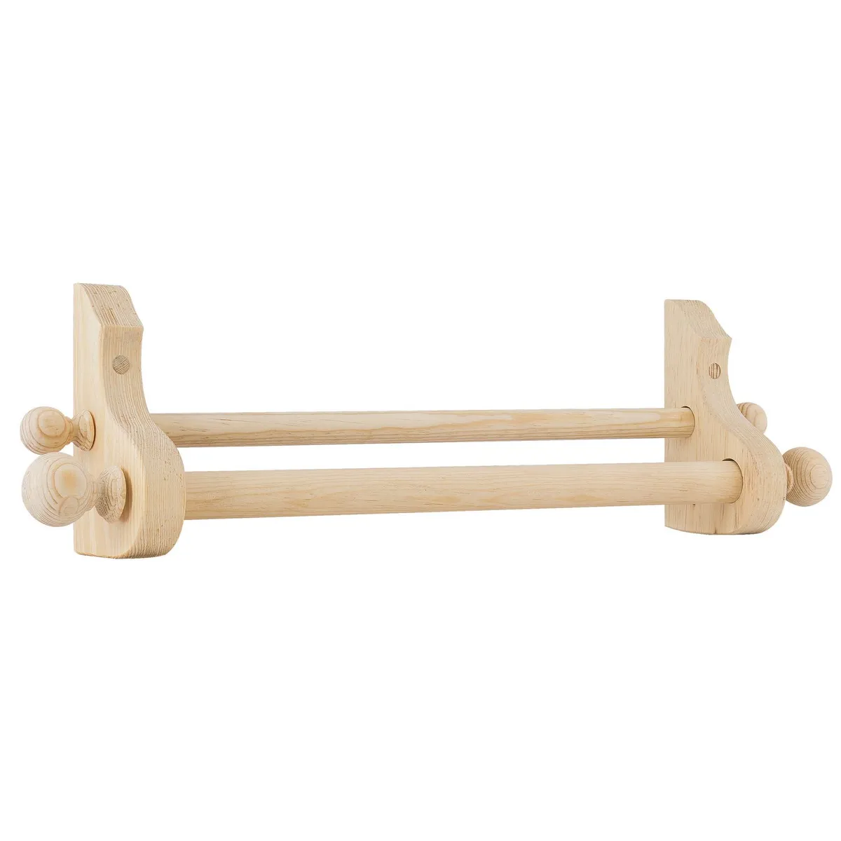 Construmart - Set de ménsulas y terminales dobles natural