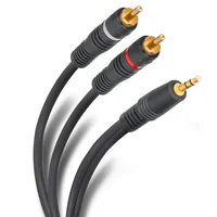 Cable para teatro en casa 2 plug 3.5 1.80 m