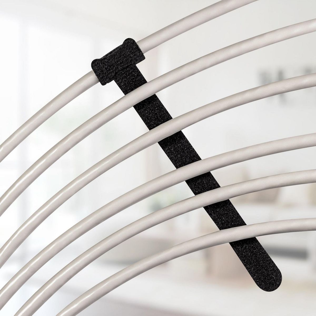 Steren - Cinchos de Velcro, 12 pzas de 14 cm