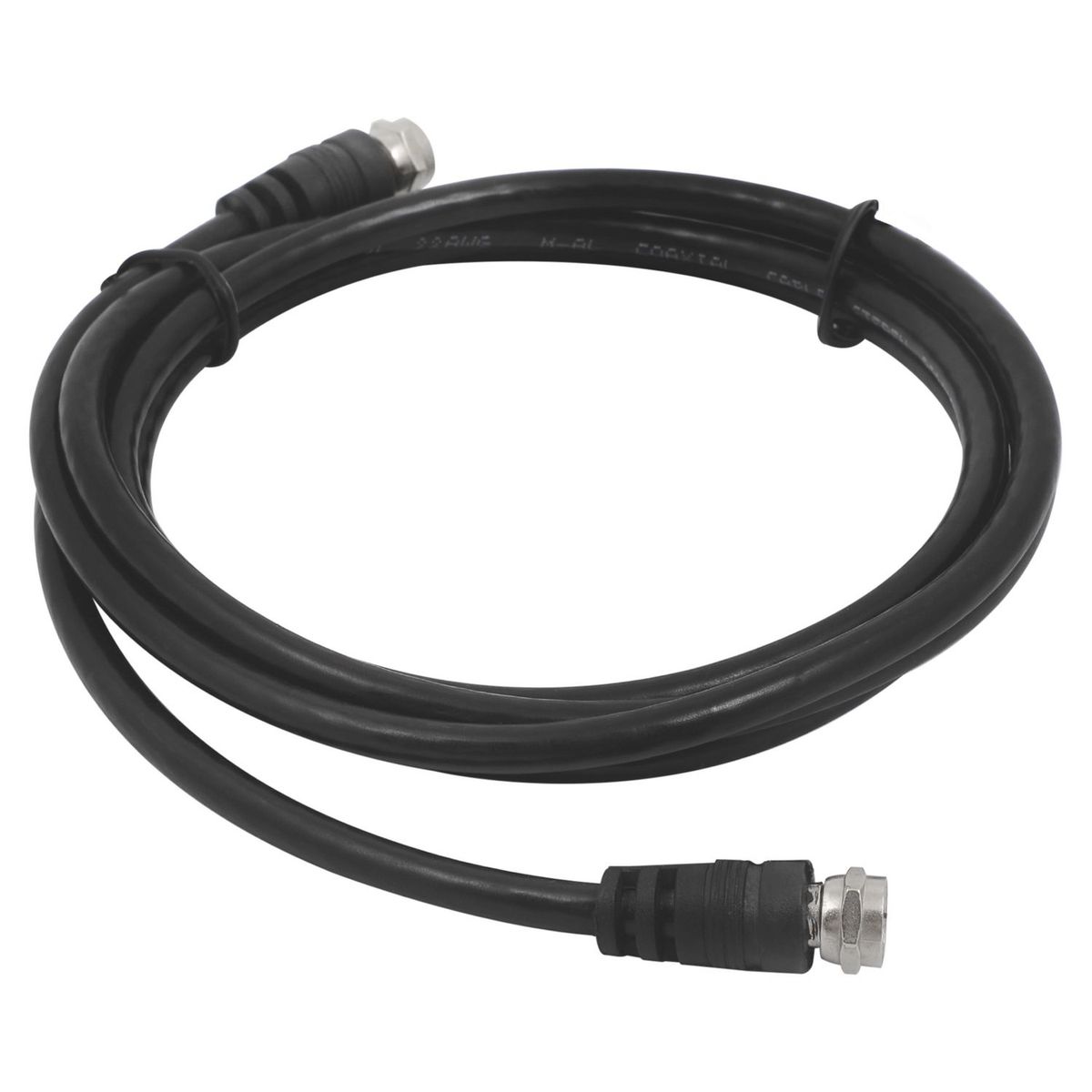 Cable coaxial rosca a rosca RG59 1.80 m, marca Steren - Foto Principal