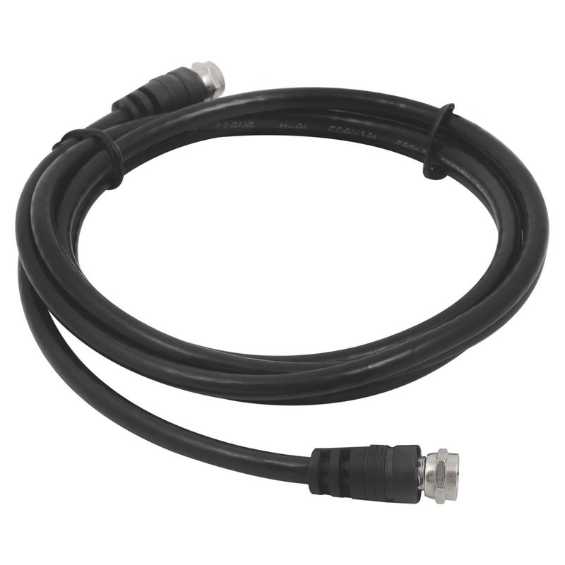 Steren - Cable coaxial rosca a rosca RG59 1.80 m