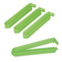 Set pinzas para bolsas 4 piezas