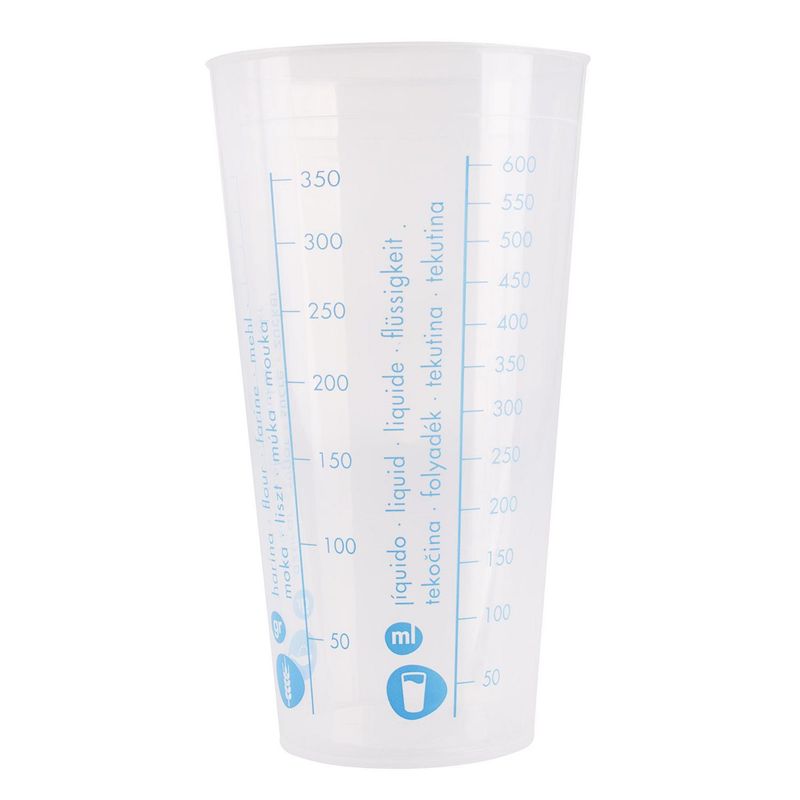Metaltex - Vaso graduado 750 ml de plástico