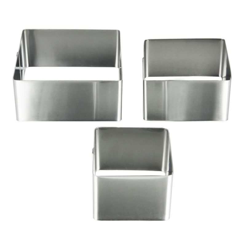 Metaltex - Set de 3 decoradores para comida