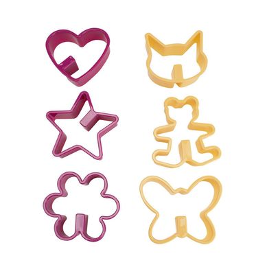 Set de 6 cortadores para galleta