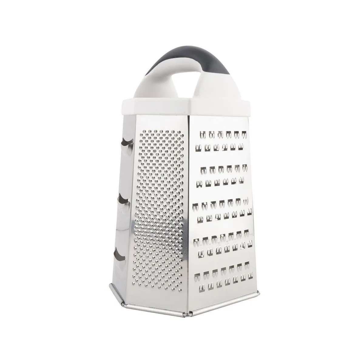 Rallador 23 cm acero inoxidable, marca Metaltex - Foto 2