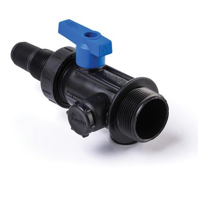 Multiconector Rotoplas con V�lvula y Tuerca Uni�n Integrada