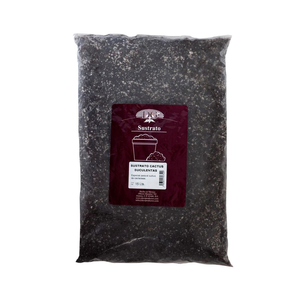 Decoproductos Garden - Sustrato cactus/suculentas/cítricos 15 L
