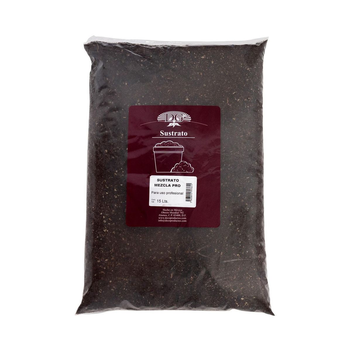 Decoproductos Garden - Sustrato mezcla pro 15 L