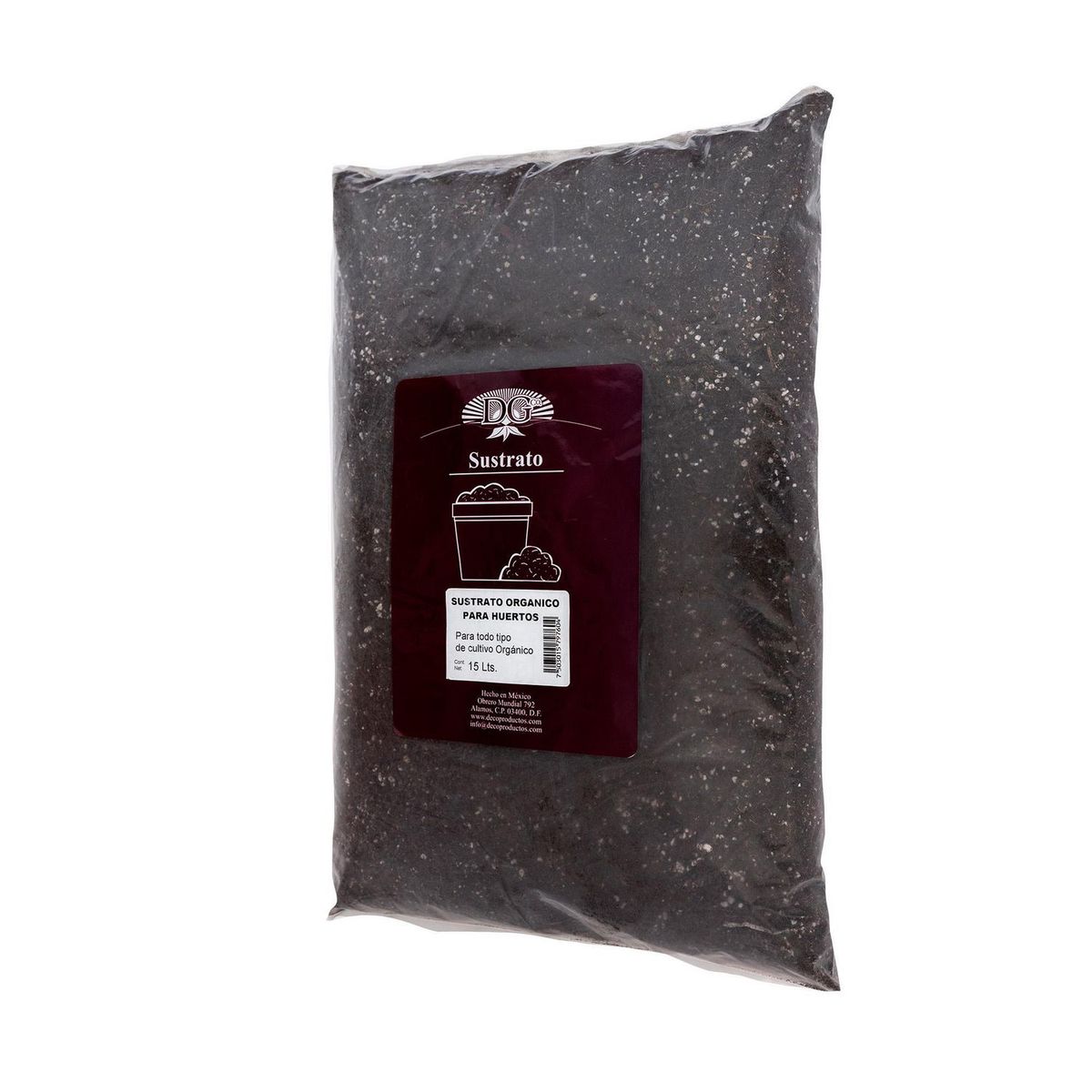 Decoproductos Garden - Sustrato orgánico p/huertos 15 L