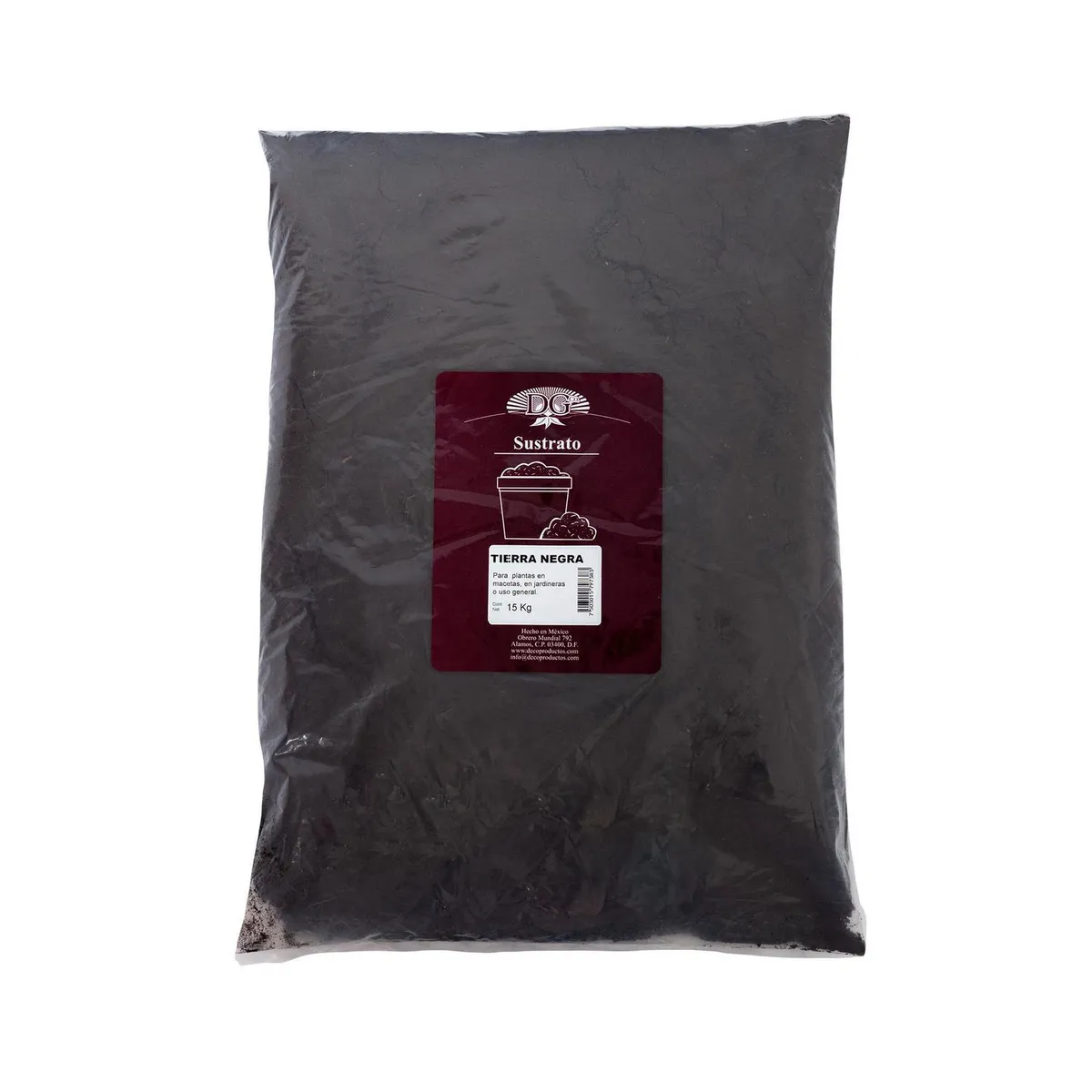 Decoproductos Garden - Tierra negra 15 kg