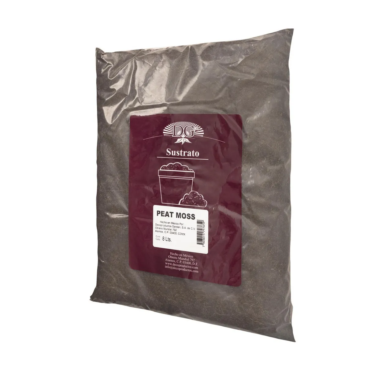 Sustrato Peat moss 8 L, marca Decoproductos Garden - Foto 2