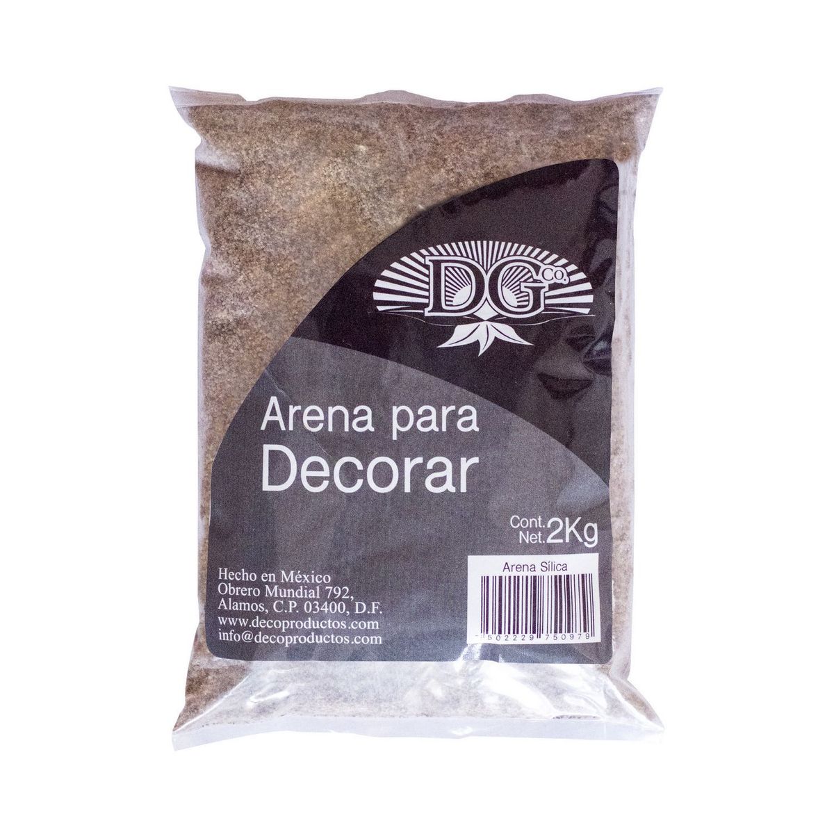 Decoproductos Garden - Arena silica 2 kg