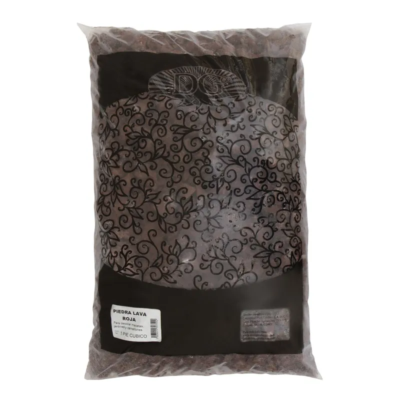 Decoproductos Garden - Tezontle rojo 1 pie cubico