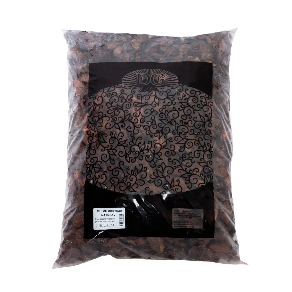 Decoproductos Garden - Mulch corteza natural 2 pies cúbicos