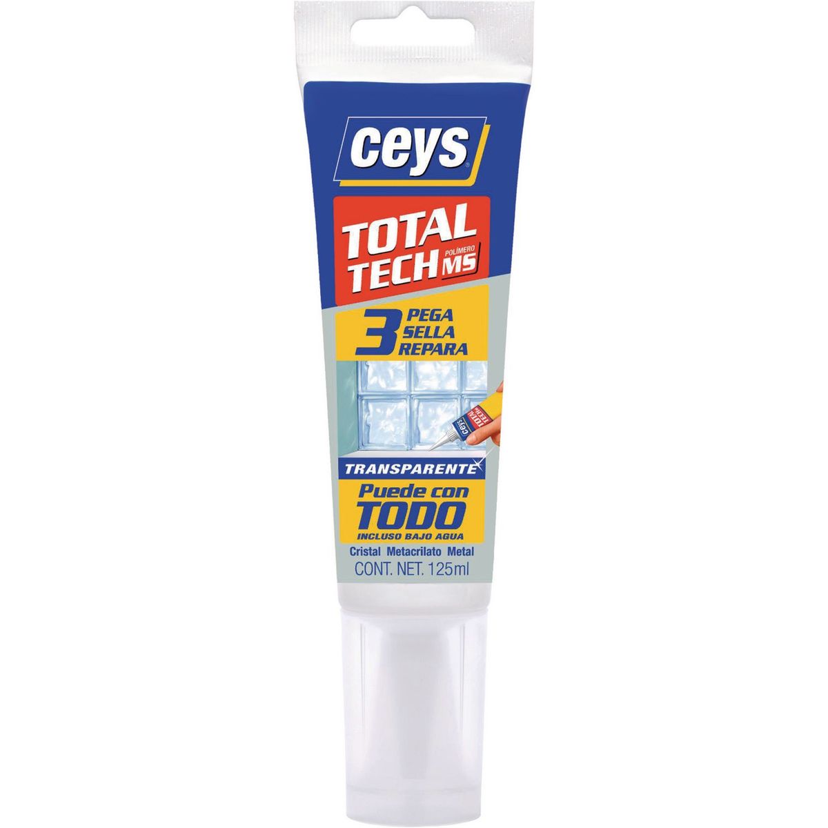 Ceys - Adhesivo montaje Total Tech 125 g